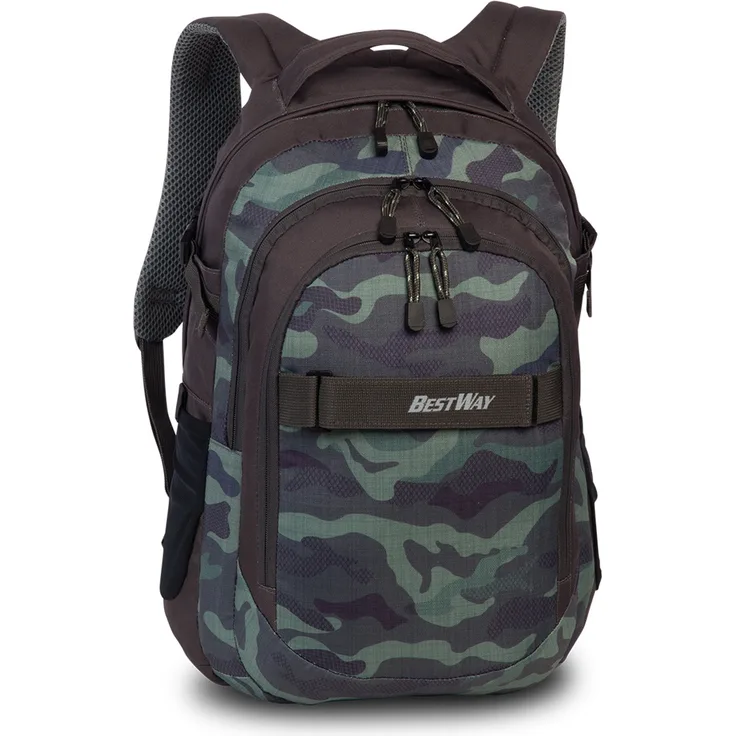 Bestway Evolution Air Schulrucksack Daypack Backpack Rucksack 40177 Camouflage