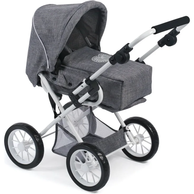 Bayer Chic 2000 560 76 Kombi-Puppenwagen Leni, Grau