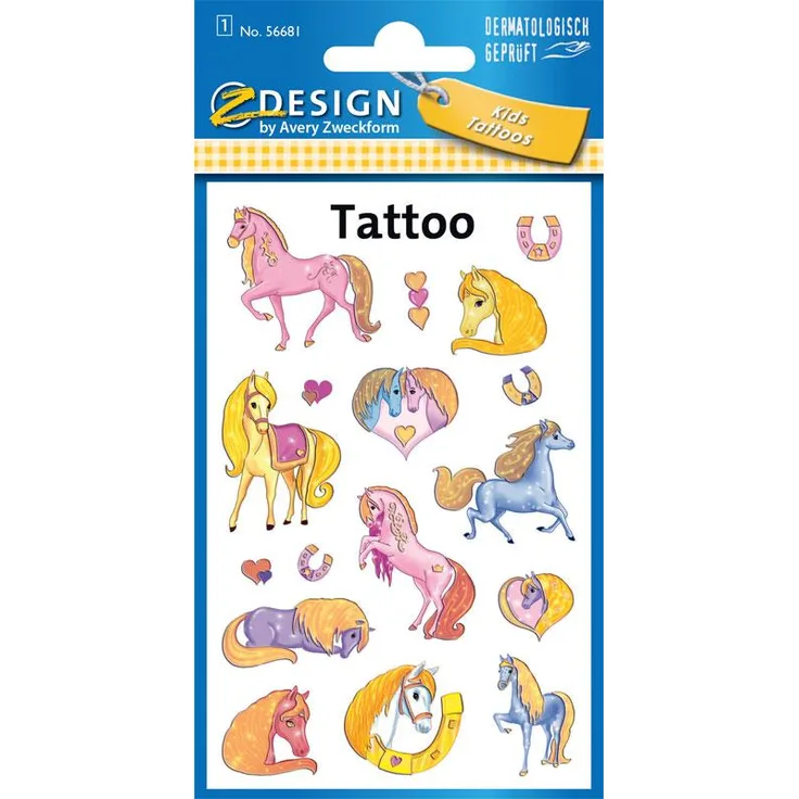 Tattoos Pferde beglimmert