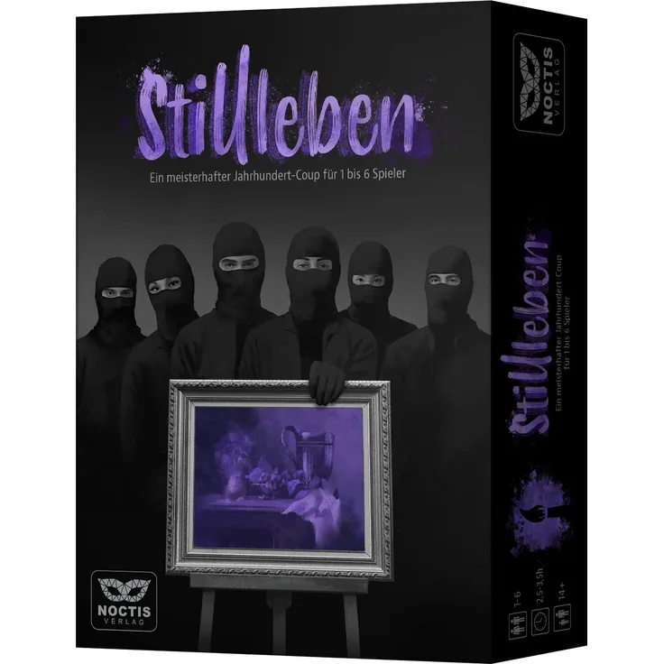 Noctis Verlag Stillleben - Escape Room Spiel Krimispiel für 1-6 Personen Krimi Spiel Tatort Escape Game für Erwachsene Rätselspiel Detektiv Exit Crime Fall