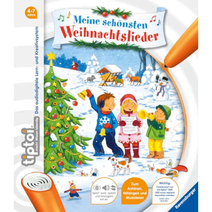 Ravensburger 55410 tiptoi® Meine schönsten Weihnachtslieder