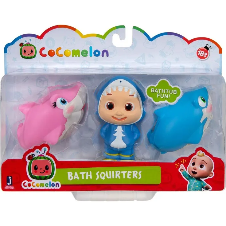 Cocomelon Badespritzer (2 Fische und JJ)