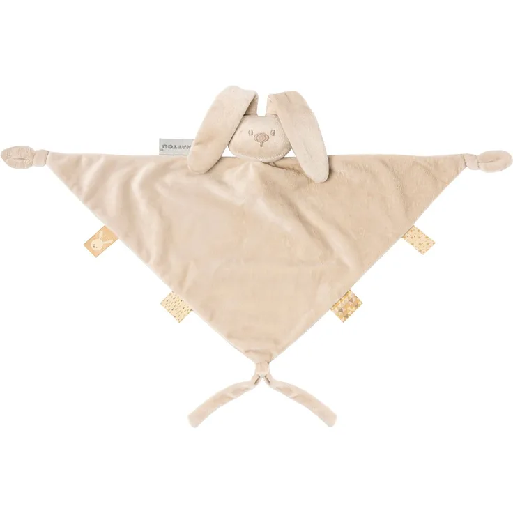 Maxi Kuscheltuch Sandfarbe