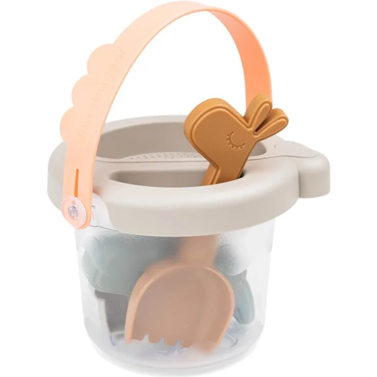 Done by Deer Friends Strandset Sand 5 Stück Beige