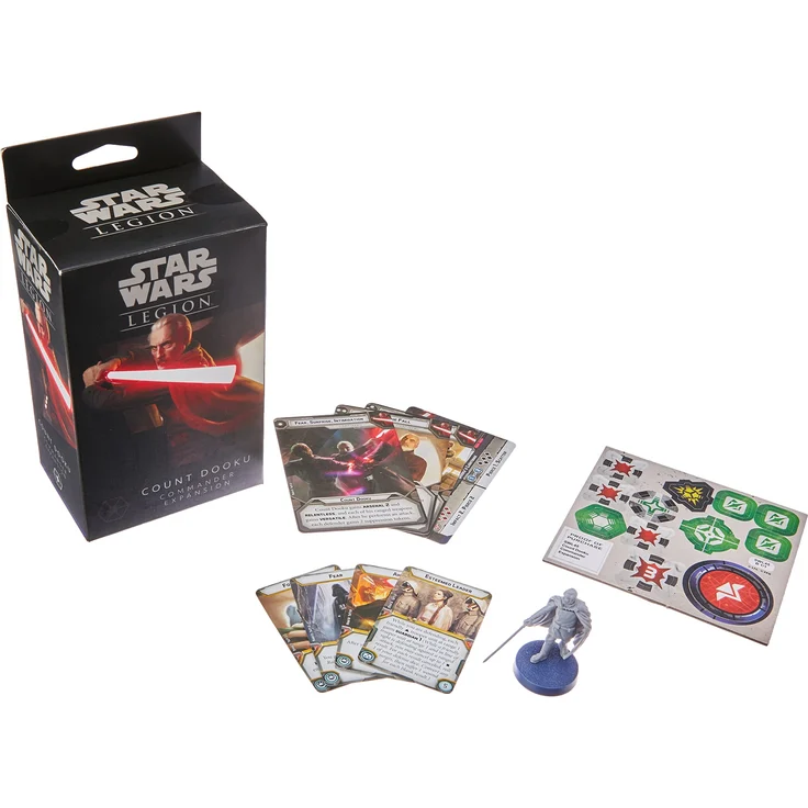 Fantasy Flight Games FFG - Star Wars Legion - Count Dooku Commander Expansion - EN