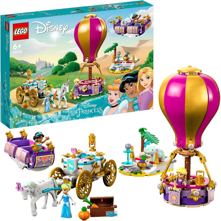 LEGO Disney 43216 'Prinzessinnen auf magischer Reise', 320 Teile, ab 6 Jahren – Bild 1