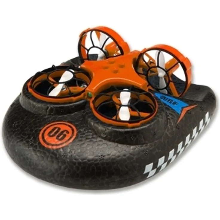 AMEWI - TRIX 3-IN-1 Drohne Luftkissenfahrzeug - orange - Preisvergleich