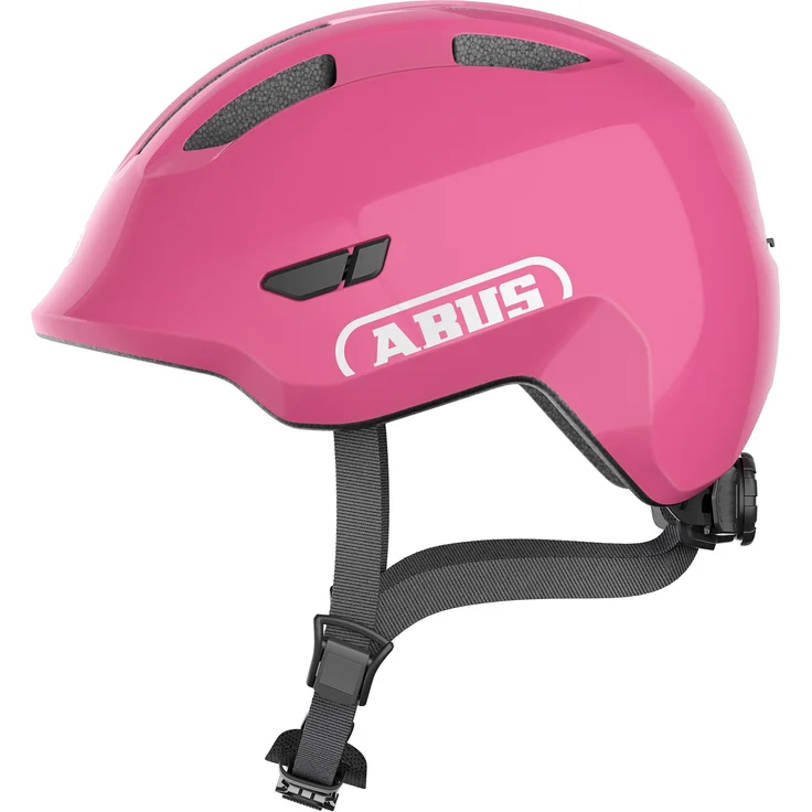 Abus Smiley 3. 0 LED Helm Shiny Pink – Bild 1