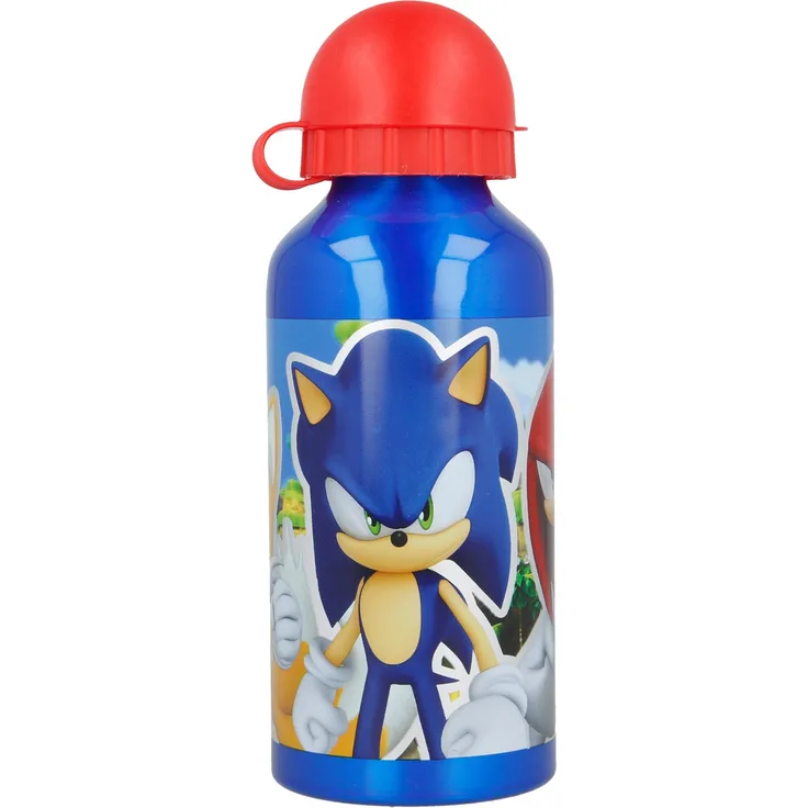 Sonic the Hedgehog Tails Knuckles Trinkflasche Aluminium Sportflasche