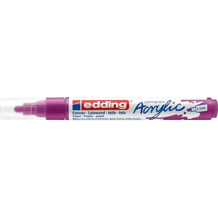 edding 5100 Acrylmarker medium beere – Bild 3