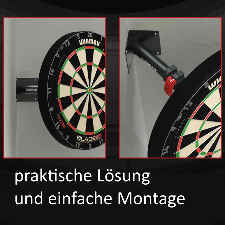 Winmau Edge Telescopic Corner Bracket | Dartboard Eck Halterung – Bild 6