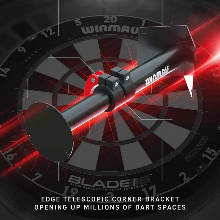 Winmau Edge Telescopic Corner Bracket | Dartboard Eck Halterung – Bild 5