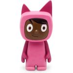 Tonies 'Kreativ-Tonie Pink (Dunkelbraun)', Hörfigur mit 90 Minuten Speicherkapazität für deine Musik, Geschichten, Hörbücher und eigene Audiodateien, ab 3 Jahren