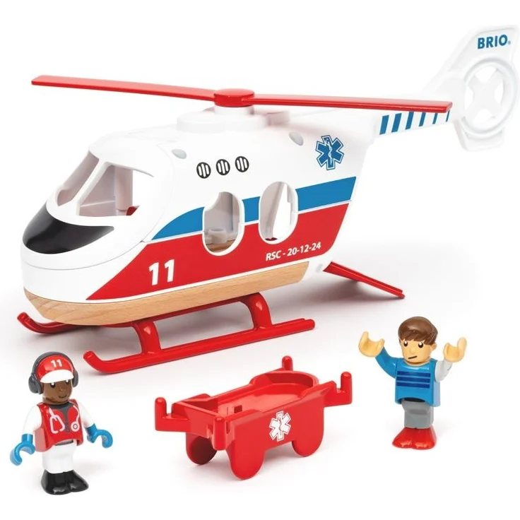 36022 BRIO Rettungshubschrauber - Empfohlen für Kinder ab 3 Jahren – Bild 2