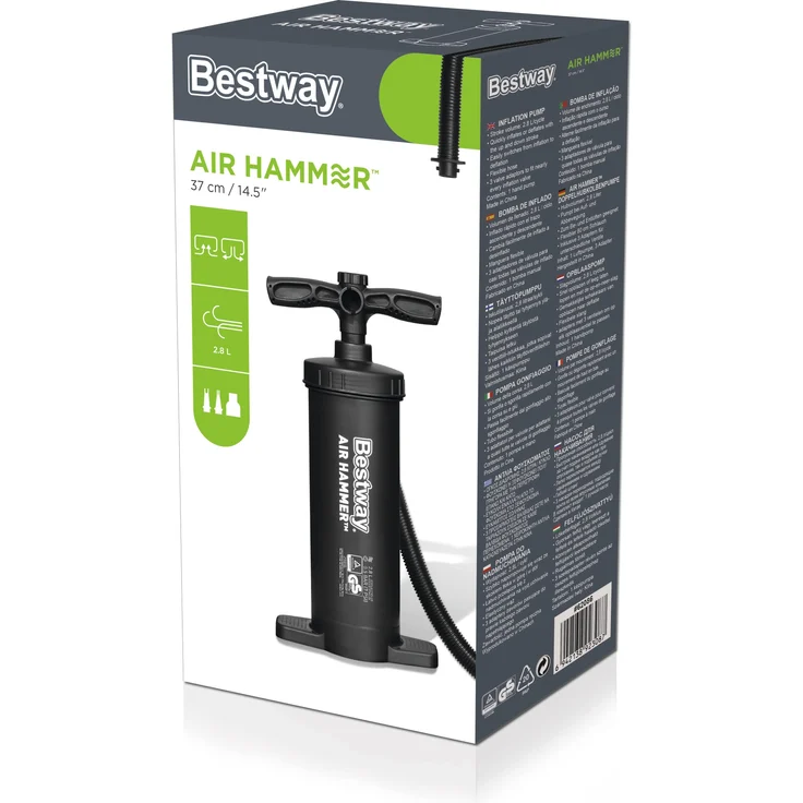 Bestway Luftpumpe Air Hammer Schwarz – Bild 10
