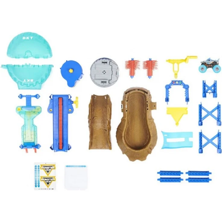 spielset Power Wash junior 1:64 blau 2-teilig – Bild 2
