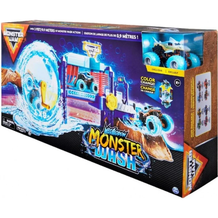spielset Power Wash junior 1:64 blau 2-teilig – Bild 3