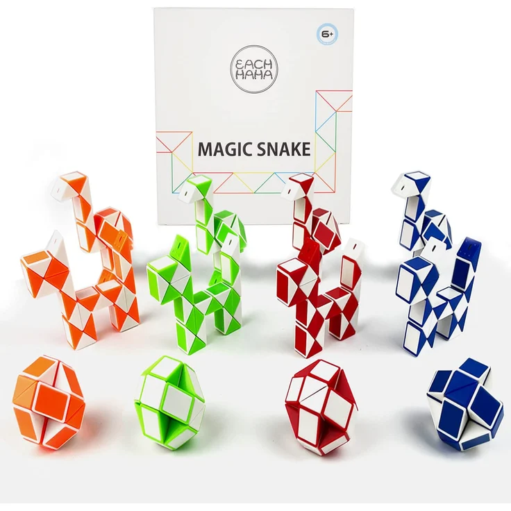 EACHHAHA Mitgebsel Kindergeburtstag 10 jahre-12 Stück Mini Magische Schlange-Magic Snakes-give aways Kindergeburtstag-Snake Fidget Toys-Weihnachts Geschenke für Kinder – Bild 1