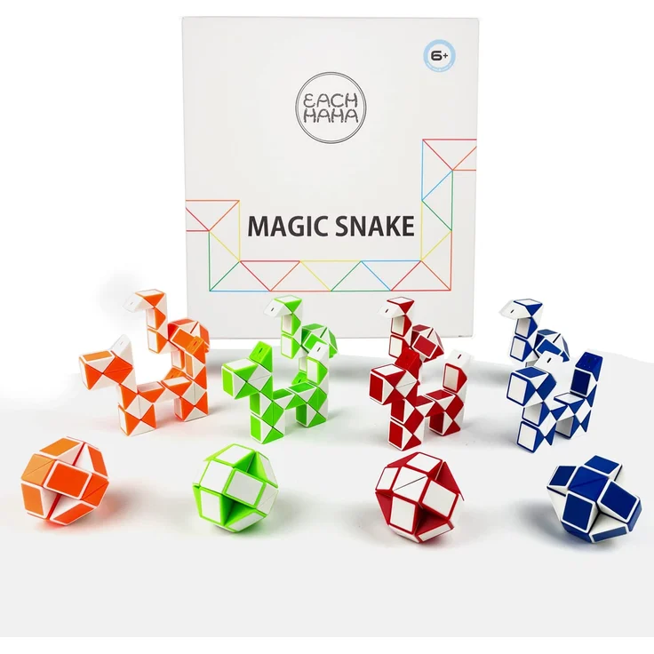 EACHHAHA Mitgebsel Kindergeburtstag 10 jahre-12 Stück Mini Magische Schlange-Magic Snakes-give aways Kindergeburtstag-Snake Fidget Toys-Weihnachts Geschenke für Kinder – Bild 3