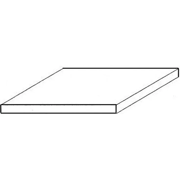 Weiße Polystyrolplatte, 150x3
