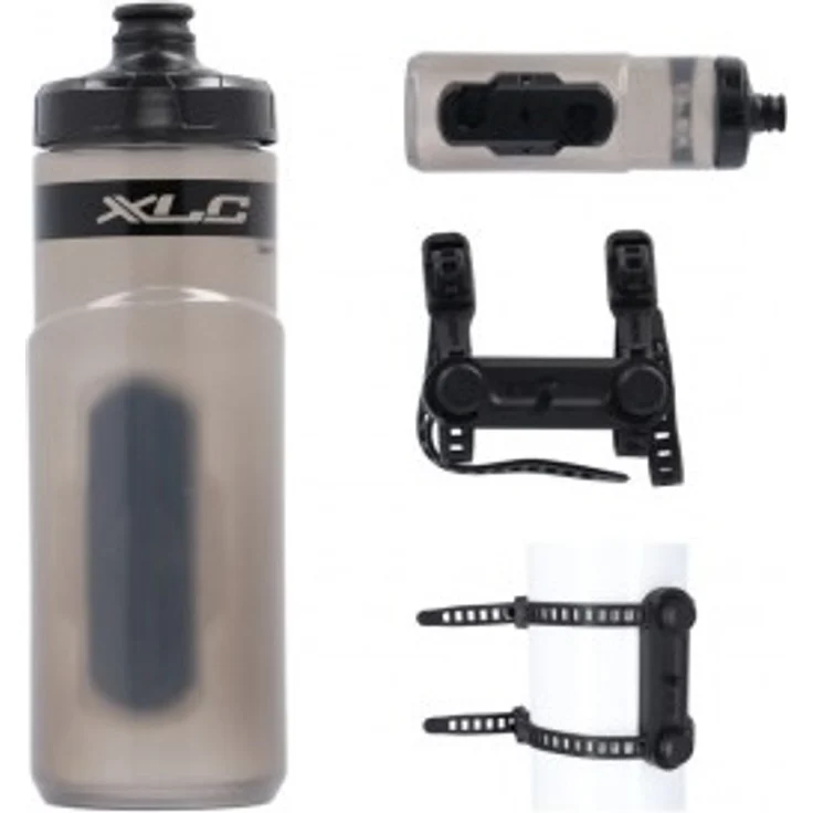 XLC Fidlock Trinkflasche WB-K07 600ml mit Fidlock uni base Adapter – Bild 2
