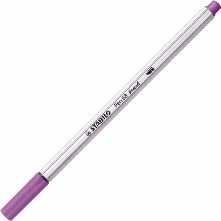 Premium-Filzstift mit Pinselspitze für variable Strichstärken - STABILO Pen 68 brush - ARTY - 30er Pack - mit 30 verschiedenen Farben - Preisvergleich – Bild 2