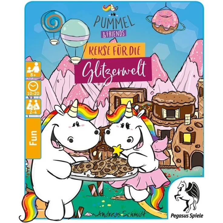 Pummel & Friends: Kekse für die Glitzerwelt (Spieldeckelspiel)