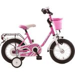 Bachtenkirch Kinderfahrrad My Bonnie 12,5 Zoll pink weiß