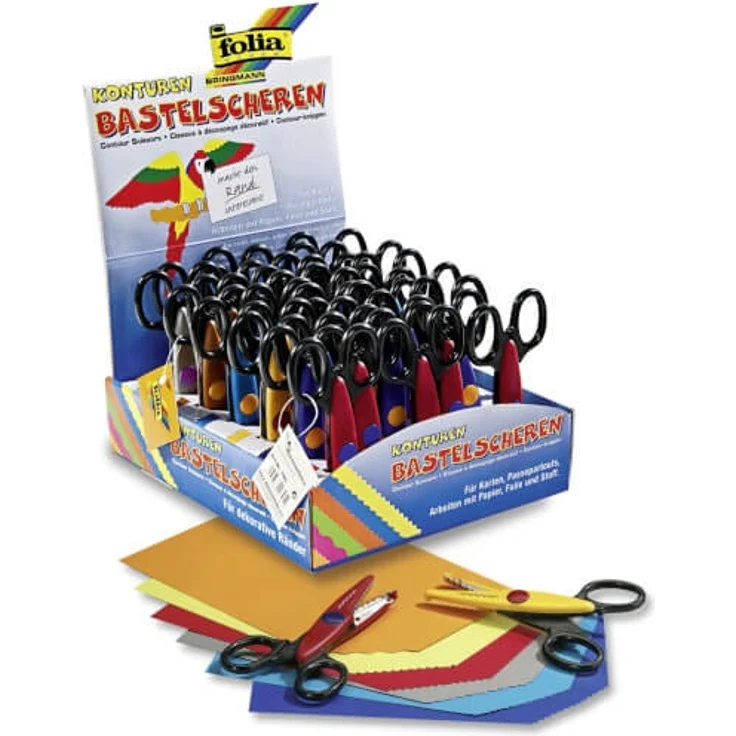 Folia - Konturenscheren, sortiert