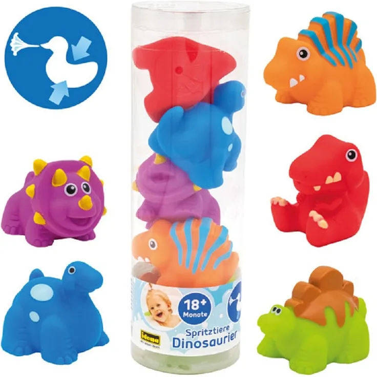 Idena Spritztier-Set Dinosaurier 5teilig