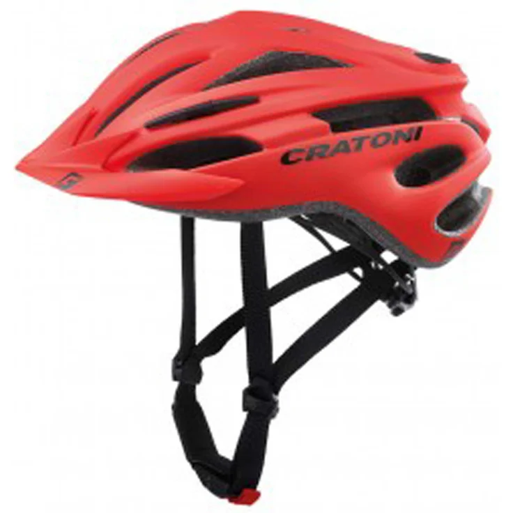 Fahrradhelm Cratoni Pacer (MTB) Gr. L/XL (58-62cm) rot matt – Bild 2