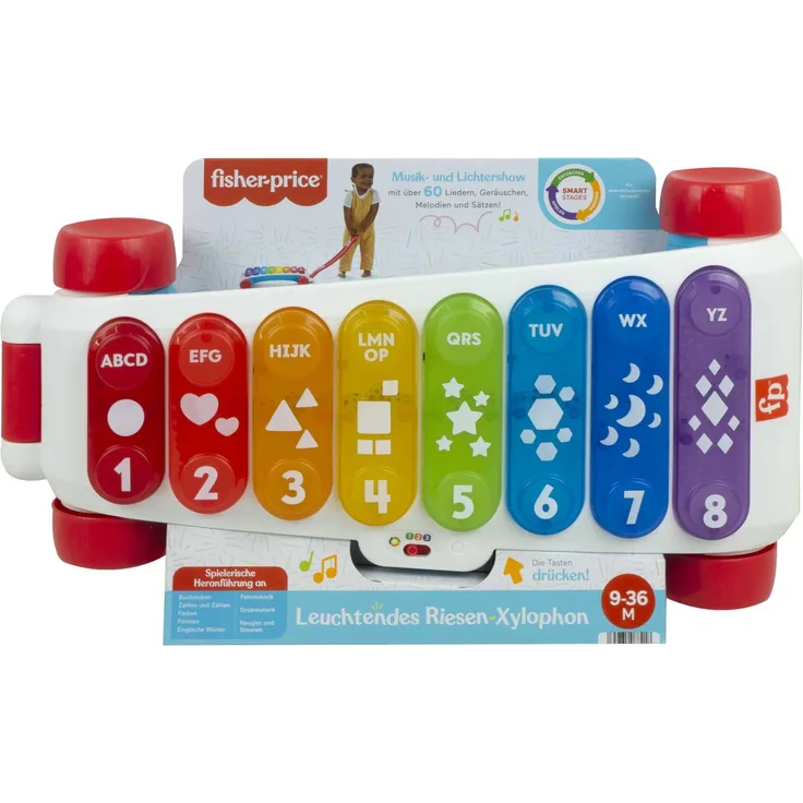 Mattel Fisher-Price Leuchtendes Riesen-Xylophon