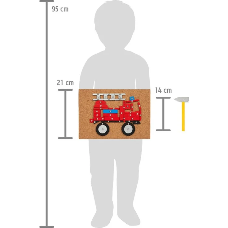 small foot Hämmerchenspiel Fahrzeuge der Stadt – Bild 6