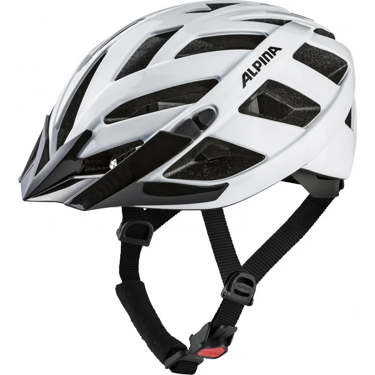 Alpina Panoma Classic White, Größe 52 - 57 cm - Fahrradhelm, Farbe Weiß – Bild 1