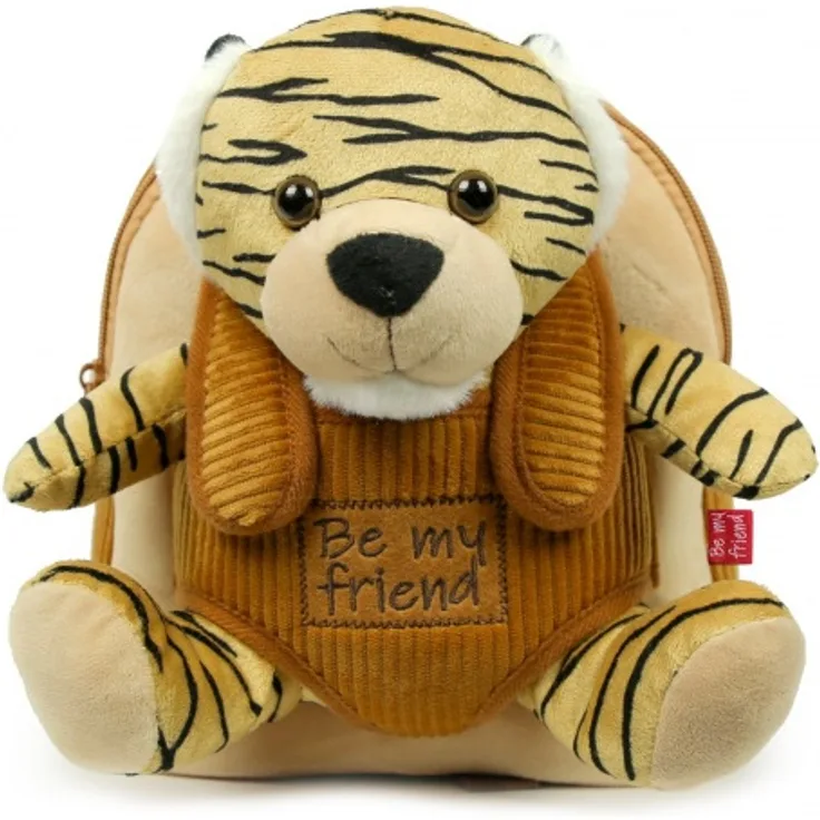 Rucksack Tiger 2,7 Liter 26 cm Polyester hellbraun