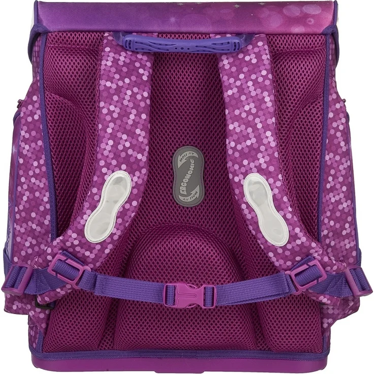Mädchen Schulranzen 1. Klasse Scooli Campus Fit MAGIC UNICORN 10-teilges Set mit Sporttasche und Einhorn Schultüte 85cm – Bild 5