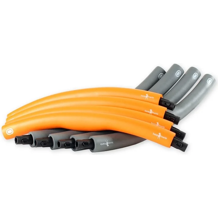 Hoopomania Weight Hoop Schaumstoff Hula Hoop, 1. 5 kg Orange - Preisvergleich – Bild 3