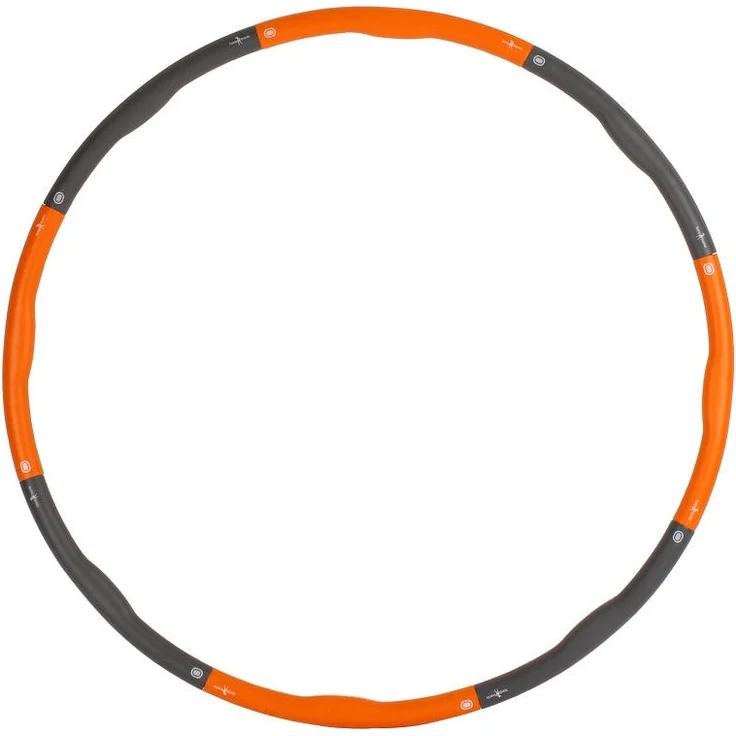 Hoopomania Weight Hoop Schaumstoff Hula Hoop, 1. 5 kg Orange - Preisvergleich – Bild 2