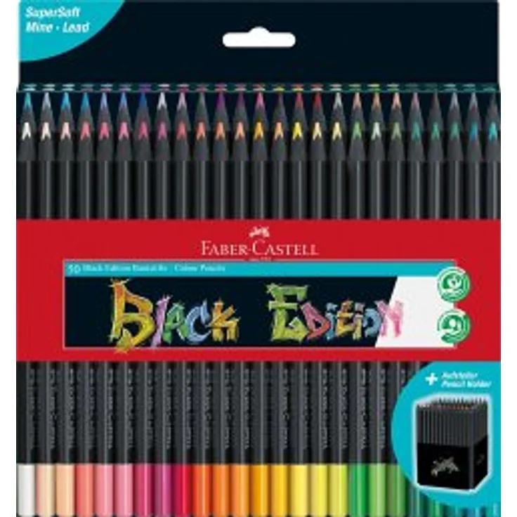 Buntstifte Black Edition 50er Kartonetui – Bild 5