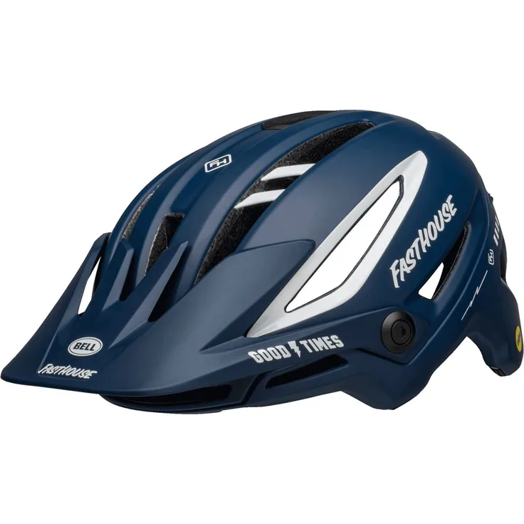 Bell Sixer Mips - Helm - Blau/Weiß 52 - 56 cm