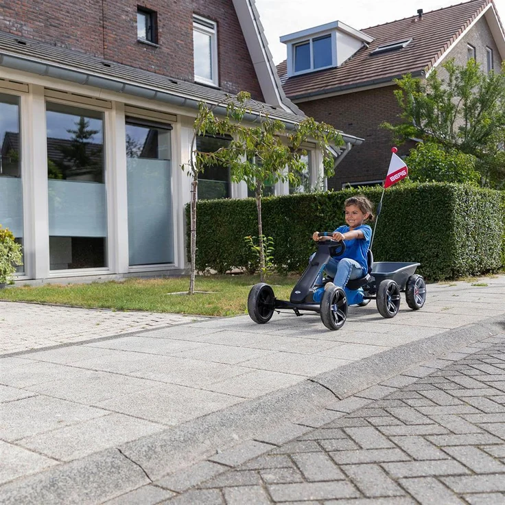 BERG Gokart M 'Reppy Roadster', blau, inkl. Soundbox, ab 2,5 Jahren, max. belastbar bis 40 kg, verstellbarer Sitz – Bild 6