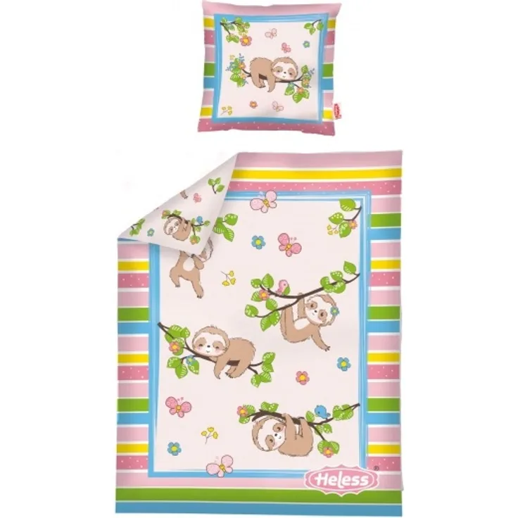 puppen-Decke Fluffy Sloth35 x 45 cm inklusive Kissen