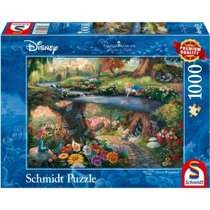 Schmidt Spiele - Puzzle - Disney™ - Alice im Wunderland, 1000 Teile