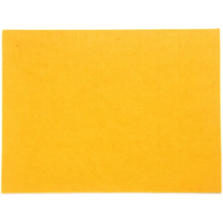 Glorex Bastelfilz sonnengelb 30 x 40 cm, 1 Bogen