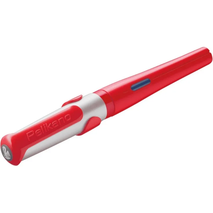 Pelikano® Füller P480 rot, Feder M für Rechtshänder