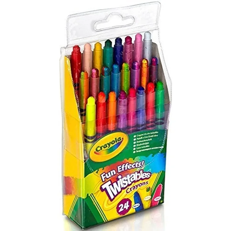 Crayola 24 Mini Twistables Special Effect Crayons