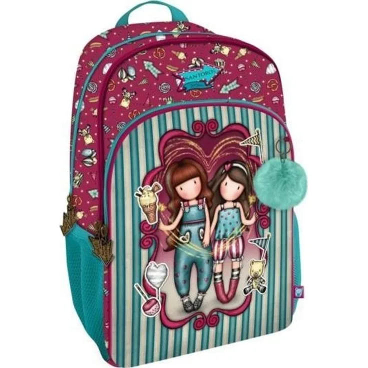 Gorjuss Fairground Three Pockets Backpack