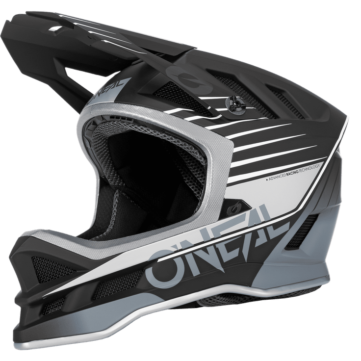 Oneal Blade Polyacrylite Helm Delta V. 22 - Schwarz/Grau 57 - 58 cm