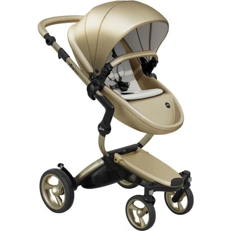 Mima 'Xari' Kombikinderwagen 2in1 in Champagne, inkl. Gestell in Champagne