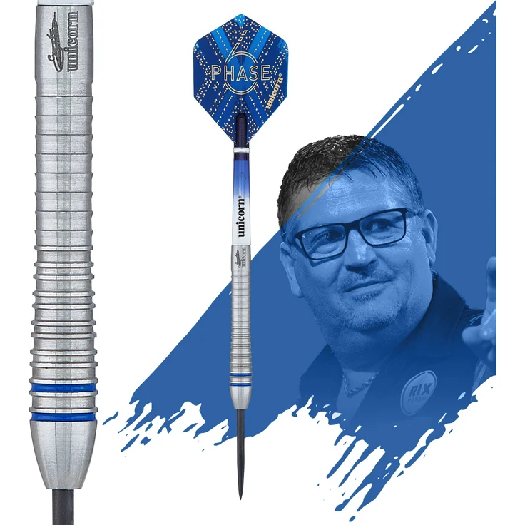 Unicorn Phase 6 World Champion Gary Anderson Steel Dart Presentation Box, 1 Satz / 22 Gr. – Bild 1